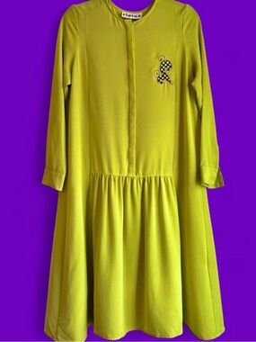 One of a kind repurposed embroidered Cloina dress